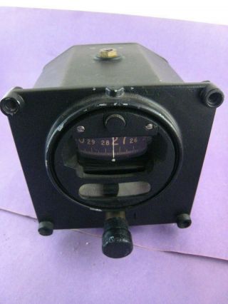 Sperry Directional Gyro Indicator,  Wwii Era Instrument