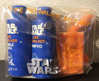 Vintage Star Wars Luke Skywalker Belt Kit Complete 1982 Omni Cosmetics