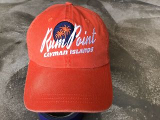 Ahead Headwear Rum Point Cayman Islands,  Orange,  Low Profile