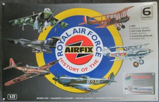 Airfix Raf History Of The Royal Airforce 6 Models 1:72 08673 Big Box