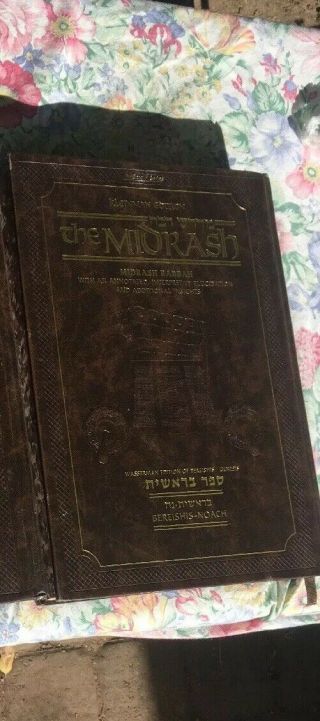 Midrash Rabbah Genesis Rabah Artscroll Vol 2 Kleinman Bereishis Torah Jewish
