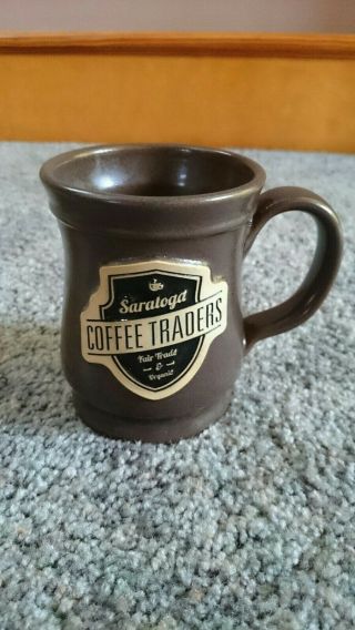 Saratoga Coffee Traders Death Wish Coffee Deneen Pottery Mug