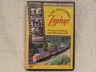 The California Zephyr W/free Audio Cd Dvd And Cd Set By Copper Media.