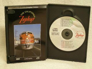 The California Zephyr w/Free Audio CD DVD and CD Set by Copper Media. 2