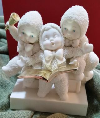Snowbabies " Sing A Song " Dept 56 56.  69176 Buy 2,  Save $$ 