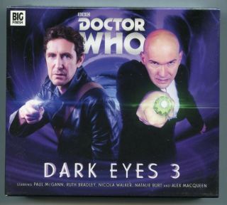 Big Finish Doctor Who Dark Eyes Vol 3 5 - Cd Set Paul Mcgann Eighth Doctor