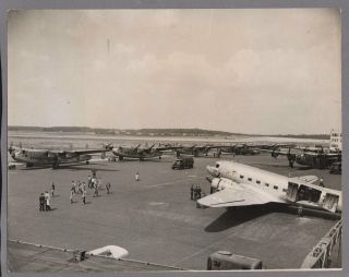 Raf Avro Yorks Gatow Airport 1948 Berlin Airlift Large Press Photo