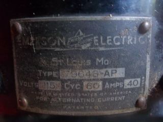 Vintage EMERSON 3 Speed Oscillating 13 