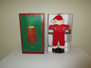 1998 1st Edition Rock & Roll Christmas Jingle Bell Rock Dancing Santa Claus 2