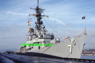1 Slide Of Us Navy Charles F.  Adams - Class G/m Destroyer Henry B.  Wilson (ddg - 7)