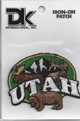 State Of Utah Souvenir Patch