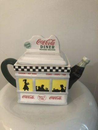 Coca Cola 1999 Diner Teapot Enesco And The Coca Cola Company