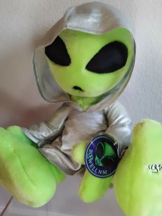Vtg Alien Roswell Nm Exclusive Large Plush Doll Et Area 51 Ufo X Files No Nanco