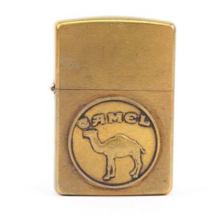 Vintage Zippo Camel 1932 - 1992 60th Anniversary Zippo Lighter Brass K39