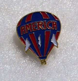 1991 America Balloon Pin