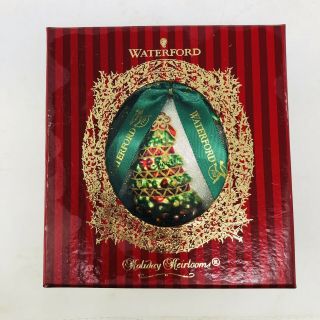 Waterford Ftd Holiday Heirloom Christmas Tree Ball Ornament