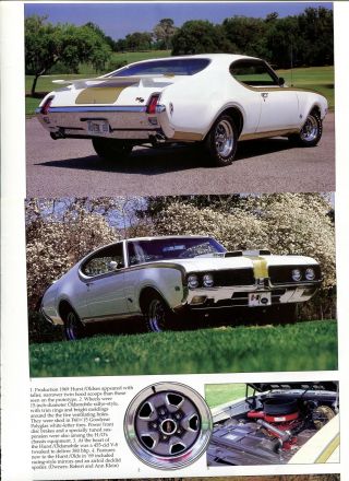 1968 1969 1970 1972 - 1984 Oldsmobile Hurst/oldsmobile 442 14 Pg Color Article