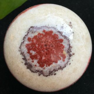 Natural Rhodochrosite Quartz Crystal Ball Polished Specimen Reiki Heal 457g B398 4