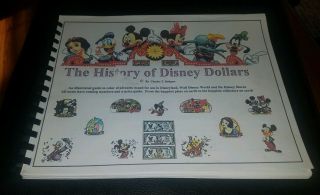 The History Of The Disney Dollars Bound Book Rare By Charles Rodgers