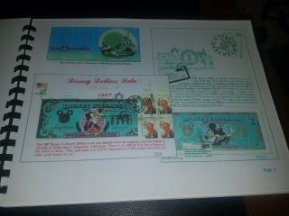 The History of the Disney Dollars Bound Book RARE by Charles Rodgers 4