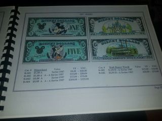 The History of the Disney Dollars Bound Book RARE by Charles Rodgers 5
