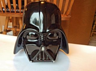 Star Wars Darth Vader Collectible Galerie Licensed Helmet Ceramic Cookie Jar 8”