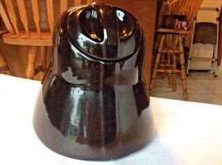 Star Wars Darth Vader Collectible Galerie Licensed Helmet Ceramic Cookie Jar 8” 3