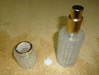 Vintage Glass Refillable Perfume Spray Bottle with Funnel 4
