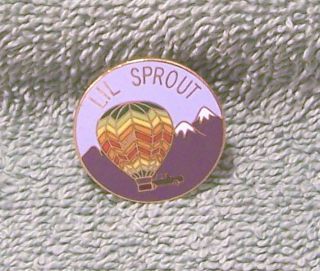 Lil Sprout Balloon Pin