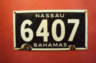 Bahamas - Nassau - Porcelain Plate