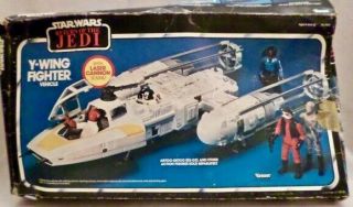 Vintage Star Wars Return Of The Jedi Y - Wing Fighter By Kenner