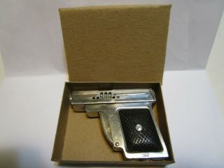Vintage Made In Japan Miniature Pistol Cigarette Lighter