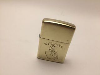 Vintage Polished Brass Camel Zippo Lighter 1932 - 1992
