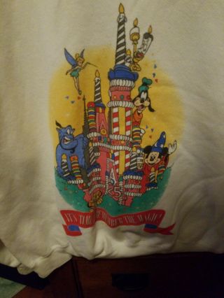 Vintage Walt Disney World 25th Anniversary Sweatshirt 2