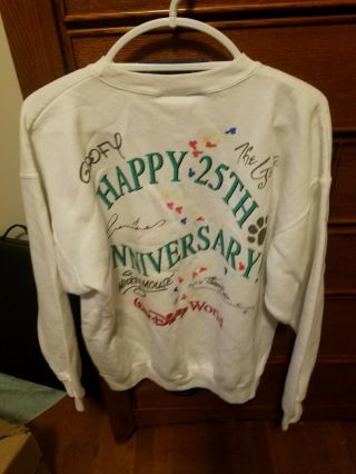 Vintage Walt Disney World 25th Anniversary Sweatshirt 5