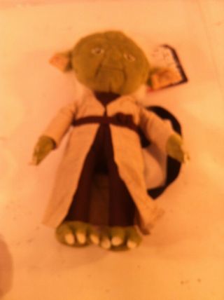 Star Wars Yoda Stuffed Plush Bag / Purse - - Belted - - - - - - - - - -