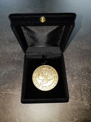 Extremely Rare Walt Disney Scrooge Mcduck German Le Of 500 24k Gold Plated Coin