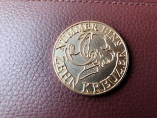 Extremely Rare Walt Disney Scrooge McDuck German LE of 500 24K Gold Plated Coin 4