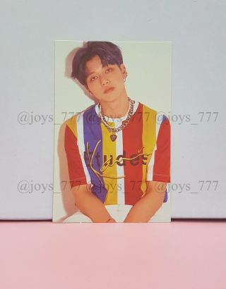 Ateez Treasure Ep.  3 : One To All Card Photocard Mmt Special Wooyoung