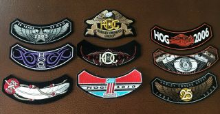 Harley Davidson Owners Group Hog H.  O.  G.  Patches & Pins