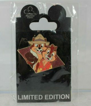 Disney Employee Center Dec Le 300 Pin Afternoon Chip Dale Rescue Rangers