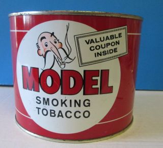 Vintage Model Smoking Tobacco Tin Can