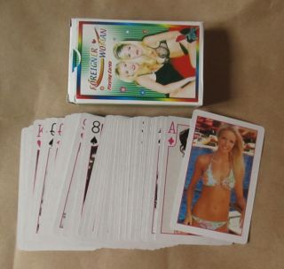 Playing Card - Pin - Up Girl,  Sexy,  Nude,  Erotic - Full Deck 54 Cards - Valeria Lukyanova