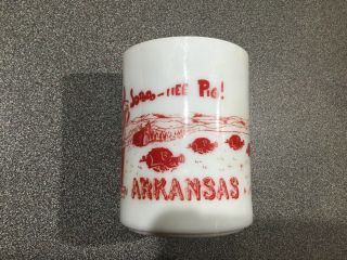Vinatge Arkansas Souvenir Cup