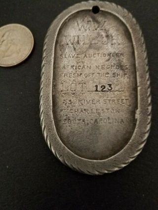 " 1806 W.  W.  Wilbur,  Slave Auctioneer " Rare