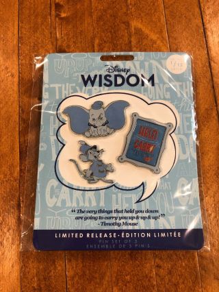 Disney Wisdom Pin Set Dumbo 1/12