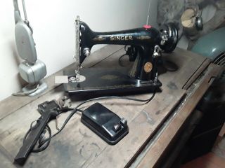 Singer Sewing Machine Model 66 Heavy Duty,  Pedal