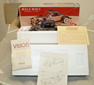 Vintage 1960s Phantom 2 Rolls Royce Transistor Solid State Radio Nos W/ Box