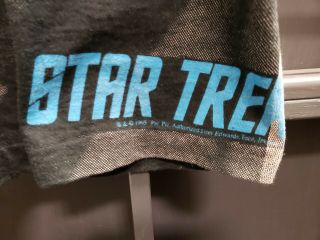VTG STAR TREK 90s William Shatner Captain Kirk All Over Print Shirt 2 L vintage 4