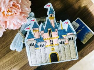 Disney Parks Disneyland Sleeping Beauty Castle Purse & Pin - Danielle Nicole